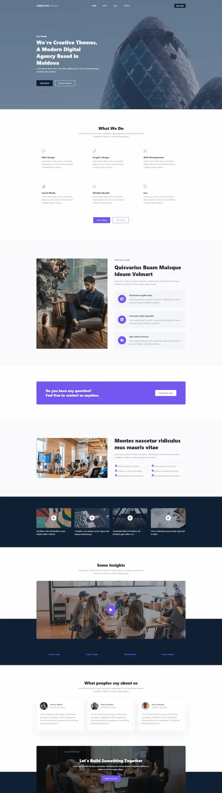 business 模板预览