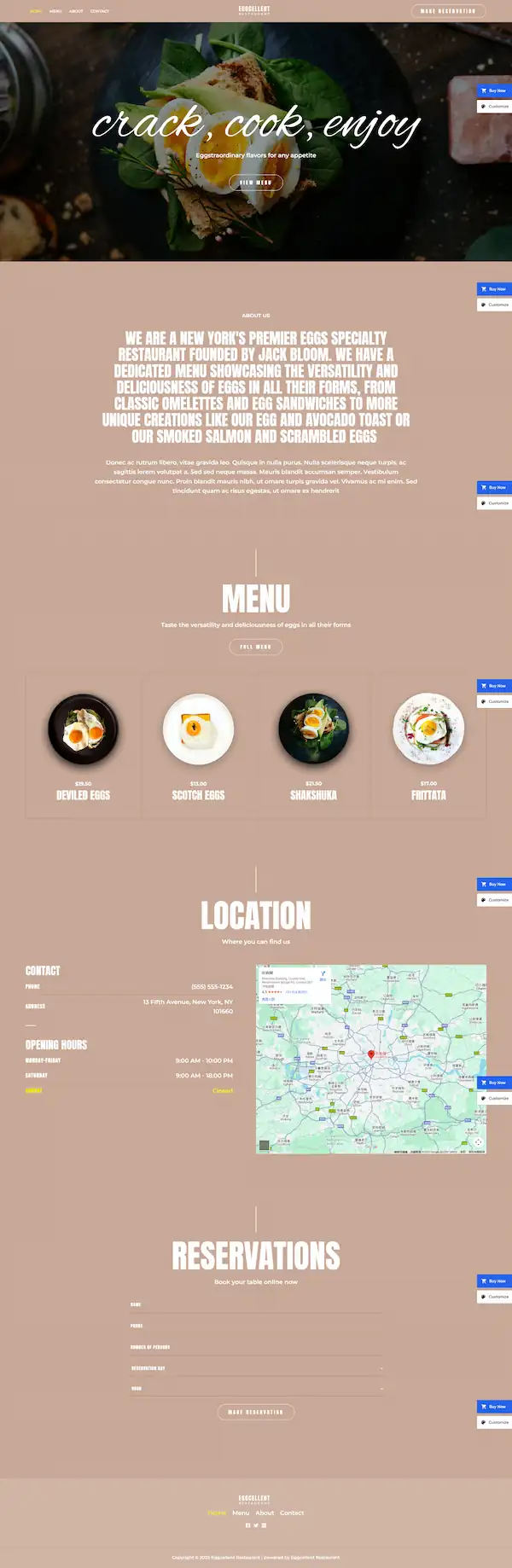 eggcellent-restaurant-04 模板预览