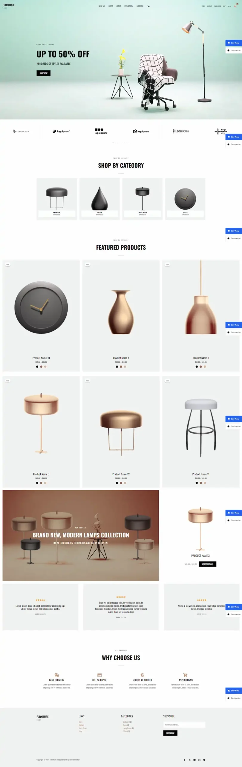 furniture-shop-04 模板预览